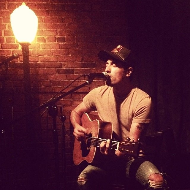 Lonesome Rhodes and the Good Company main band member, Brian Pake, performing live.