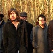 Spook the Horse band members outside