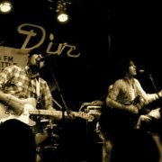 Spook the Horse band members performing live at the High Dive