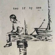Two If By Sea poster of boy sitting on a dock